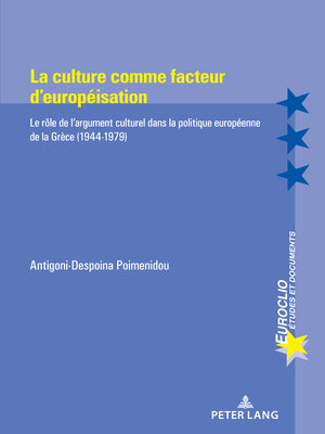 cover image of La culture comme facteur d'européisation